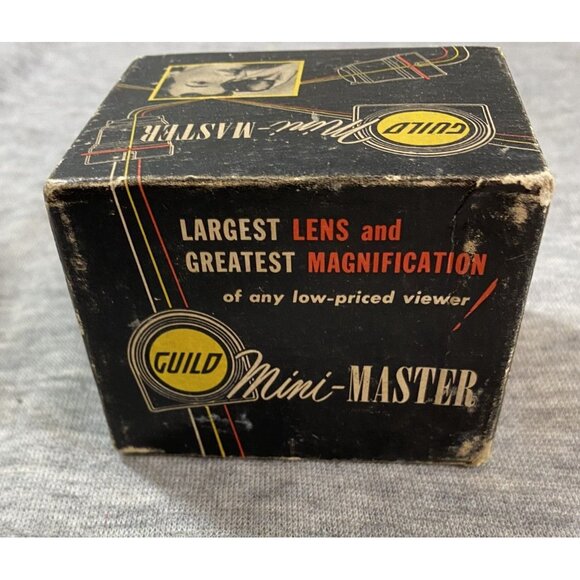 Vintage 1950s Craftsmen's Guild Mini-Master 2 x 2" 35mm Slide Viewer With Origin - Picture 4 of 8